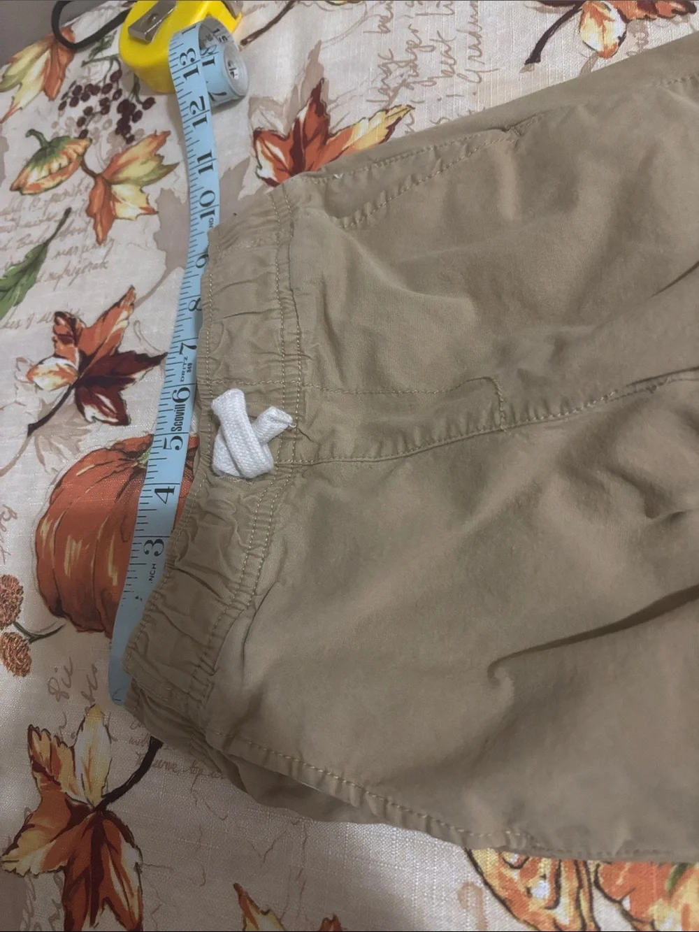 Place Khaki Elastic-Cuff Jogger Pants
